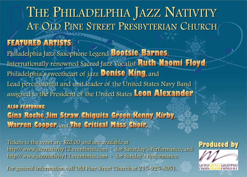 THE PHILADELPHIA JAZZ NATIVITY